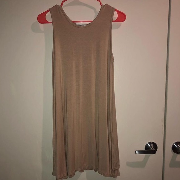 Tan Carlisle Sundress - Picture 1 of 1